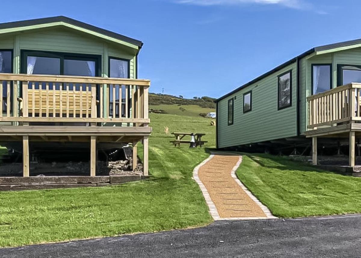 Morfa Bychan Holiday Park Llanychaiarn Exteriör bild