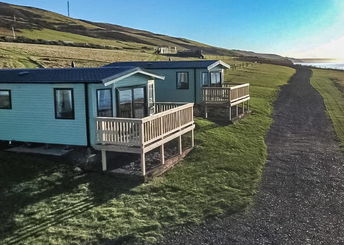 Morfa Bychan Holiday Park Llanychaiarn Exteriör bild