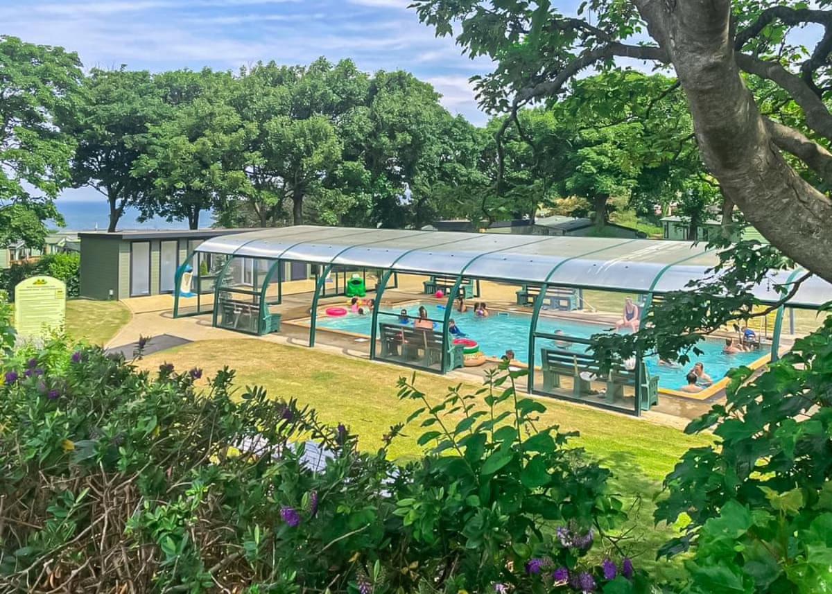 Morfa Bychan Holiday Park Llanychaiarn Exteriör bild